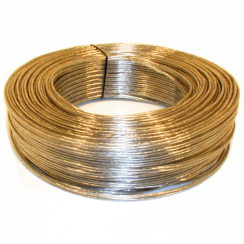 2 x 1.5 luidsprekerkabel zilver/koper