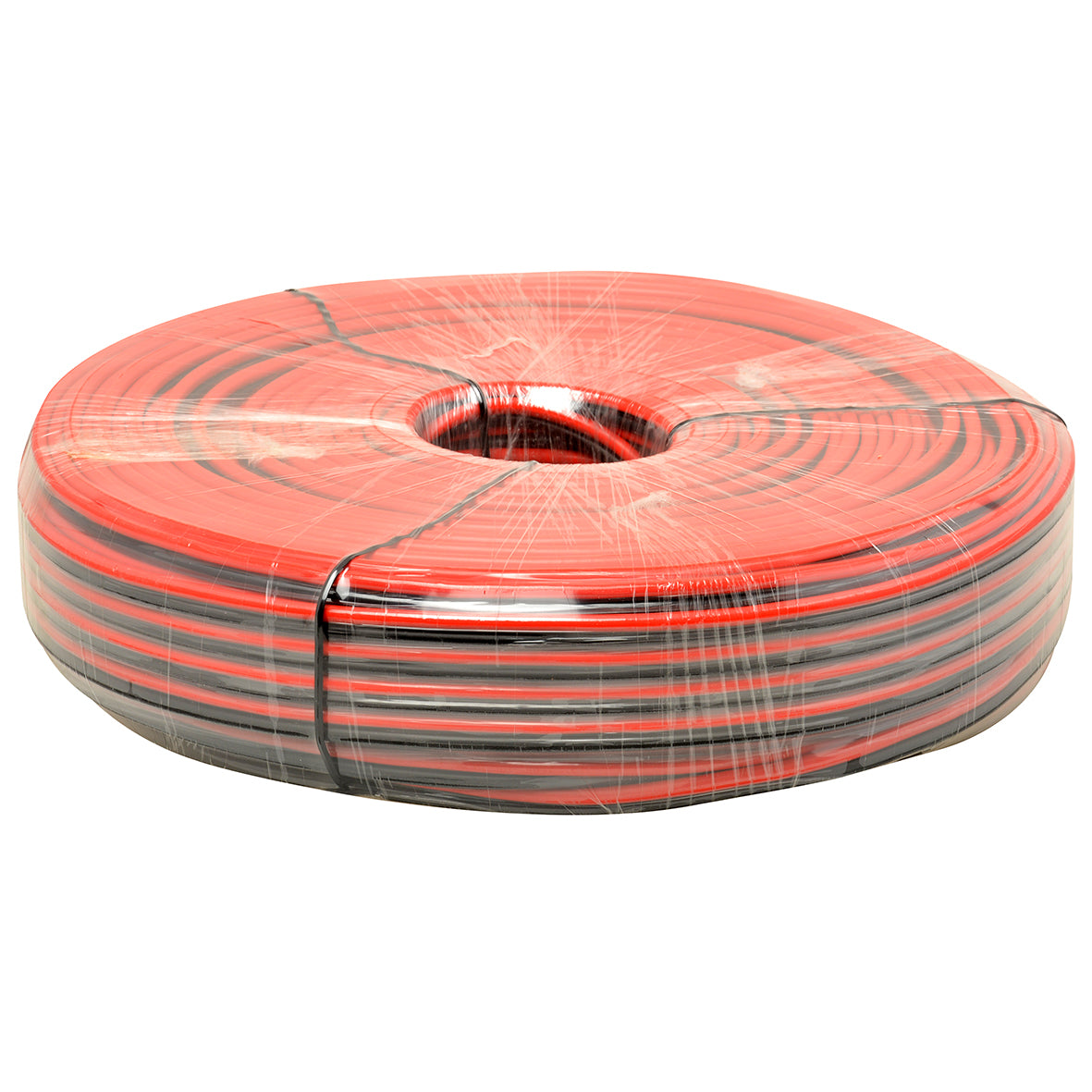 2 x 4 luidsprekerkabel rood/zwart