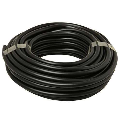 3 x 0,75 mm² rond snoer zwart 10 meter