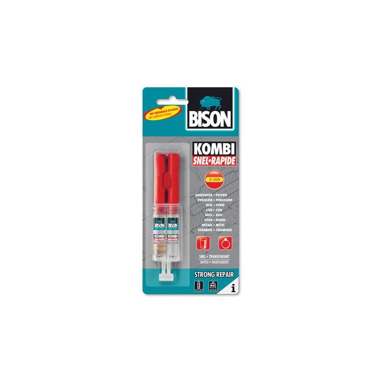 Bison sneldrogende lijm snelhardend 24ml