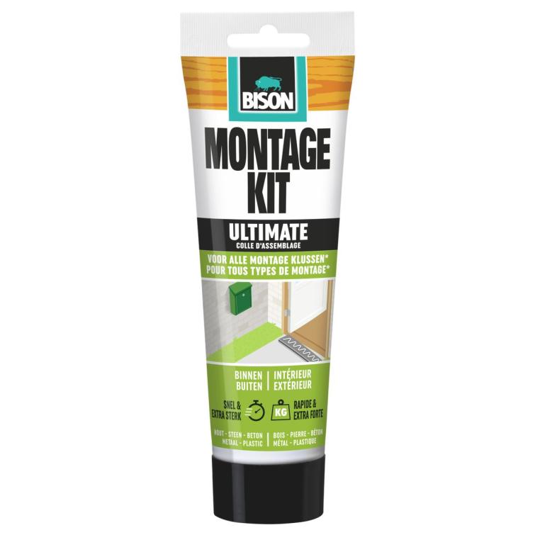 Bison Ultimate montagekit elastisch wit 165gr
