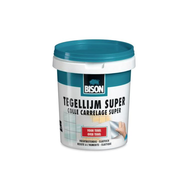 Bison tegellijm grijs 1 kilo