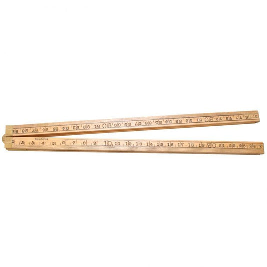 Skandia timmermansduimstok hout 1m
