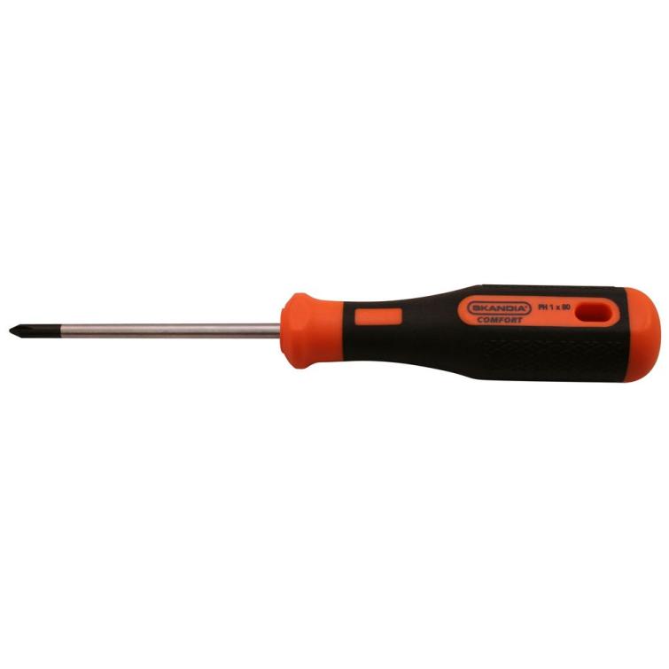 Skandia schroevendraaier PH1x80mm