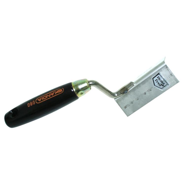 Skandia buitenhoektroffel RVS 80mm