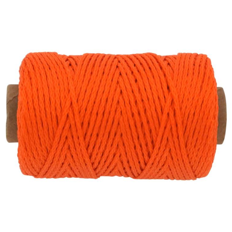 Skandia poly metselkoord 2 x 50 m oranje