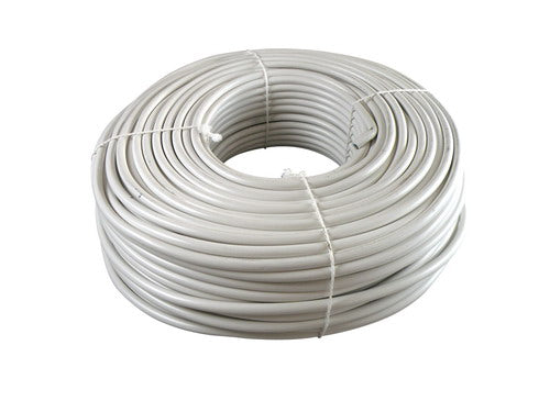 3 x 1.5 rond snoer wit
