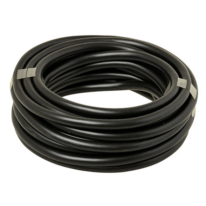 3 x 1 mm² rond snoer zwart 5 meter