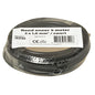 3 x 1 mm² rond snoer zwart 5 meter