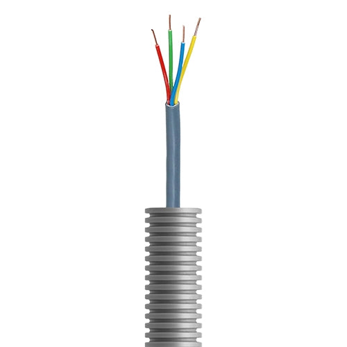 Flexpijp 16mm + 4 x 0,8mm² signaalkabel SVV - 100 meter