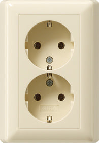 WCD RA 2V inbouw crème