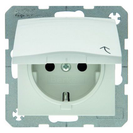 WCD RA + klep inbouw wit/wit