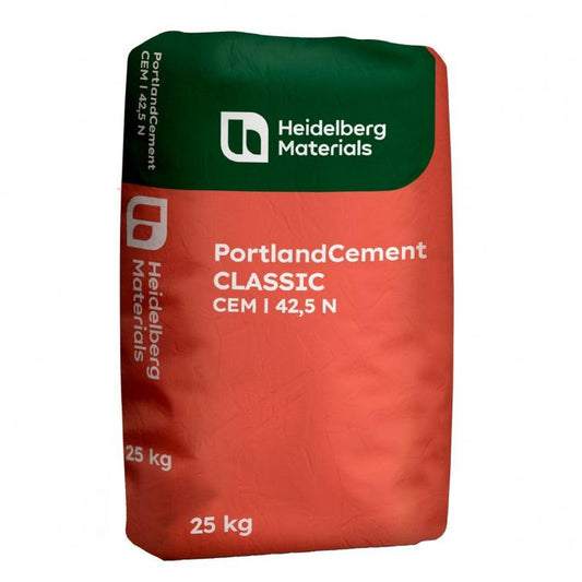 Heidelberg Classic portlandcement grijs 25kg