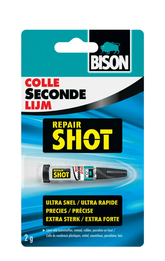 Bison secondelijm repair shot 2g