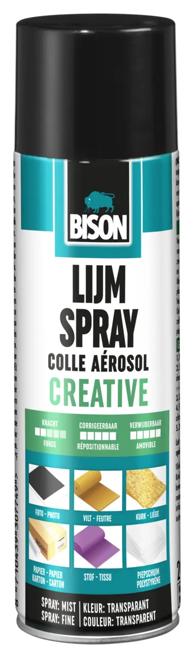 Bison lijmspray adh creative 200ml