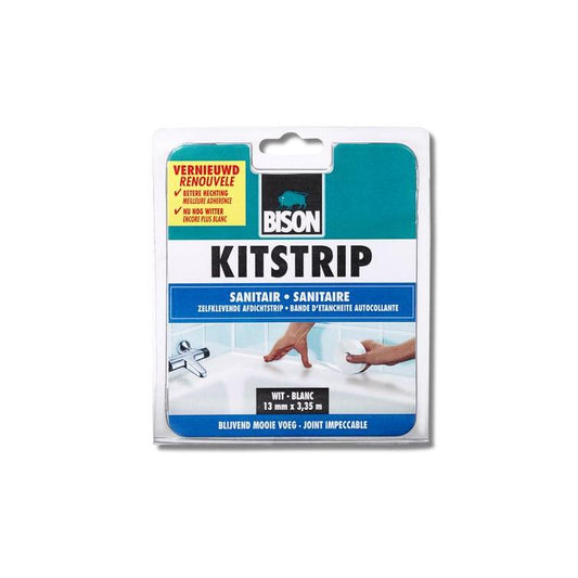Bison kitstrip wit 3,35 m