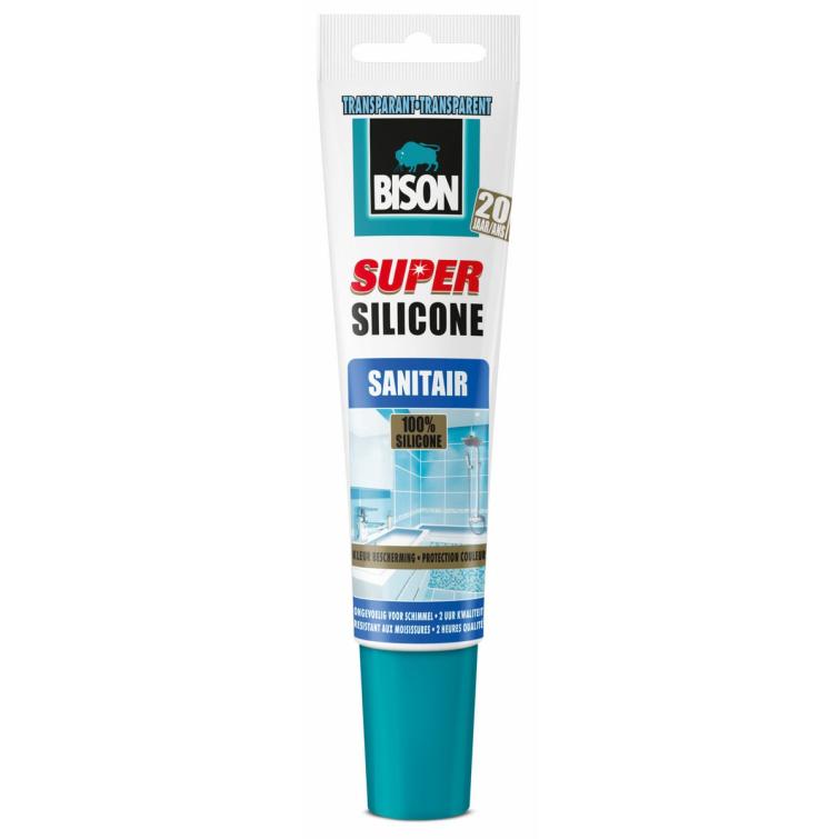 Bison siliconenkit elastisch 150ml
