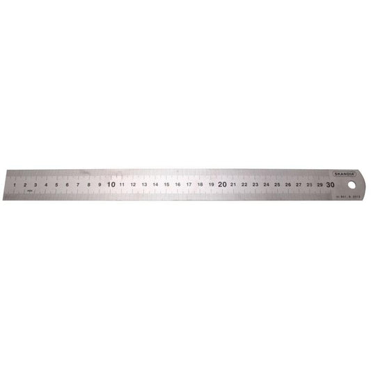 Skandia liniaal RVS 300mm