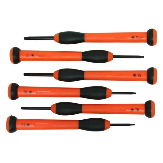 Skandia Torx mini precisie-schroevendraaierset 6-delig