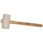 Skandia rubberhamer hard wit 65 mm
