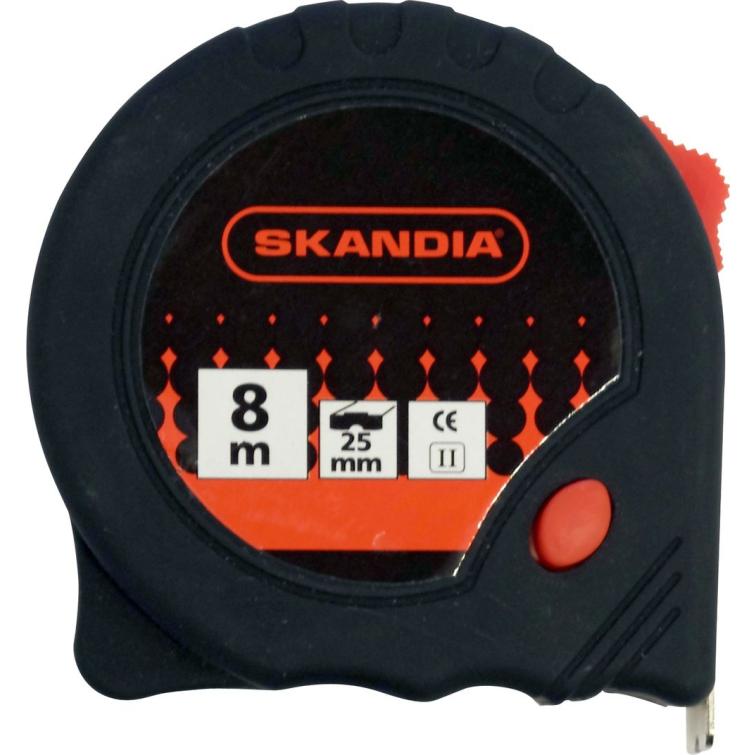 Skandia rolbandmaat 8 m x 25 mm