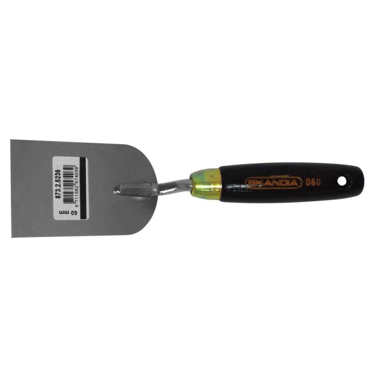 Skandia stukadoorsbandtroffel RVS 60mm